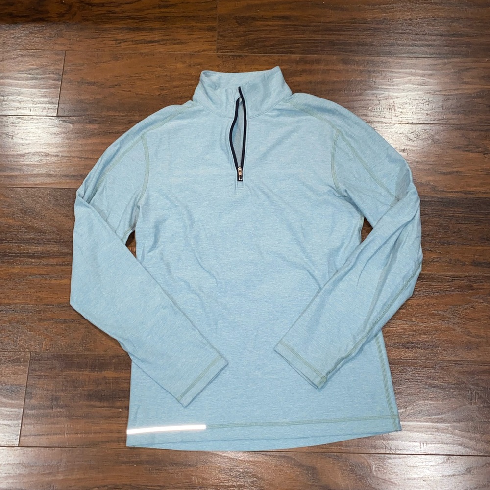 Lululemon Men’s 1/4 Zip Pullover blue sweater